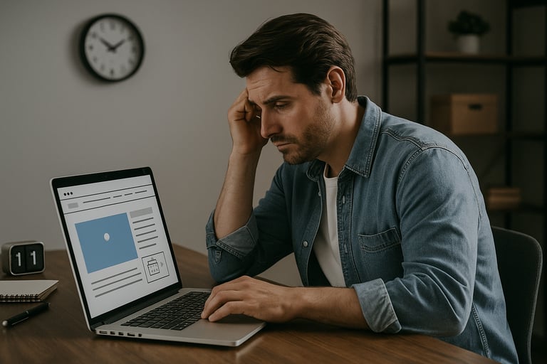 Siti, landing page e contenuti che richiedono settimane per andare online