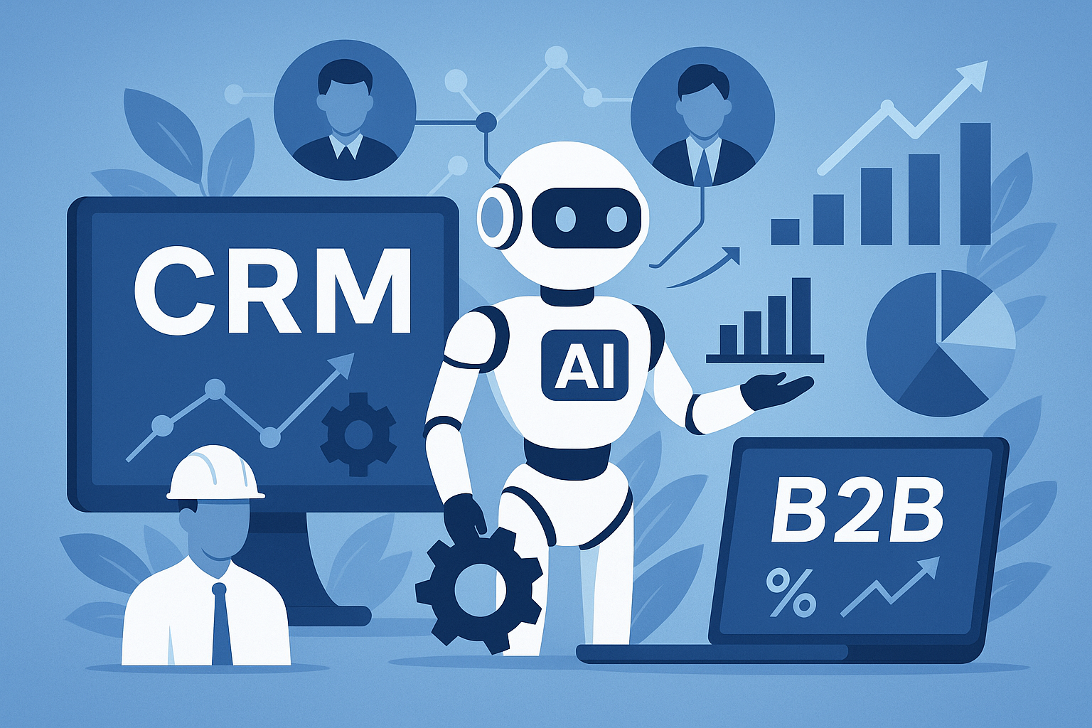 CRM AI-driven per il B2B: come l’Intelligenza Artificiale rivoluziona la gestione dei clienti aziendali