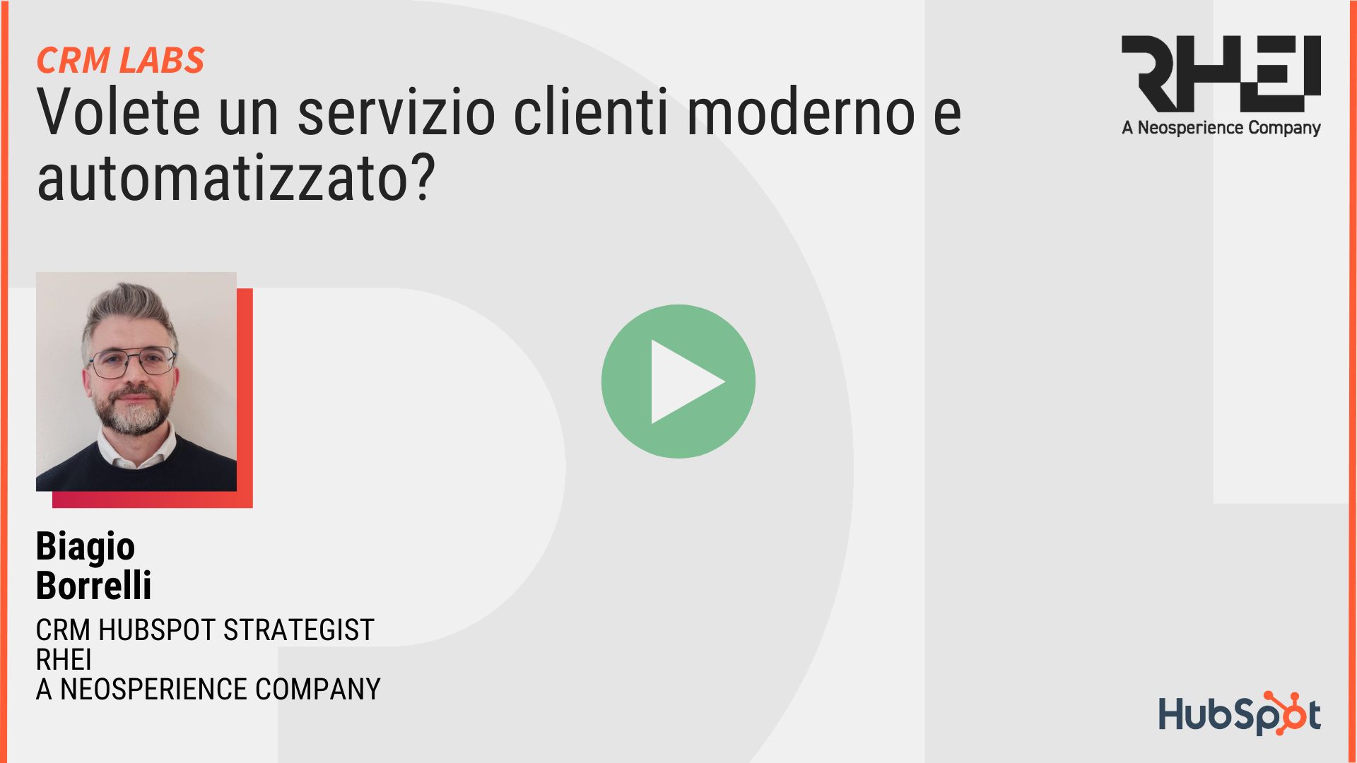 Volete un servizio clienti moderno e automatizzato?