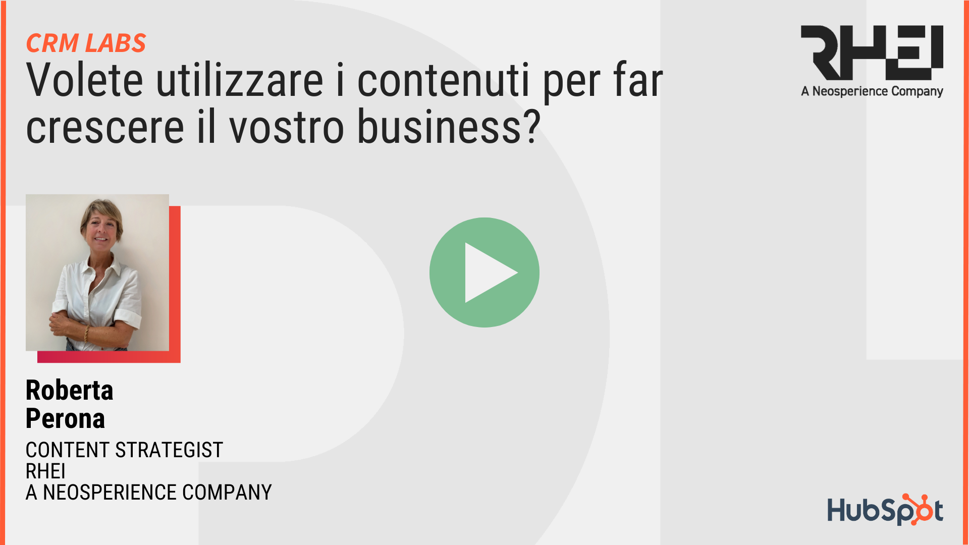 Volete utilizzare i contenuti per far crescere il vostro business?