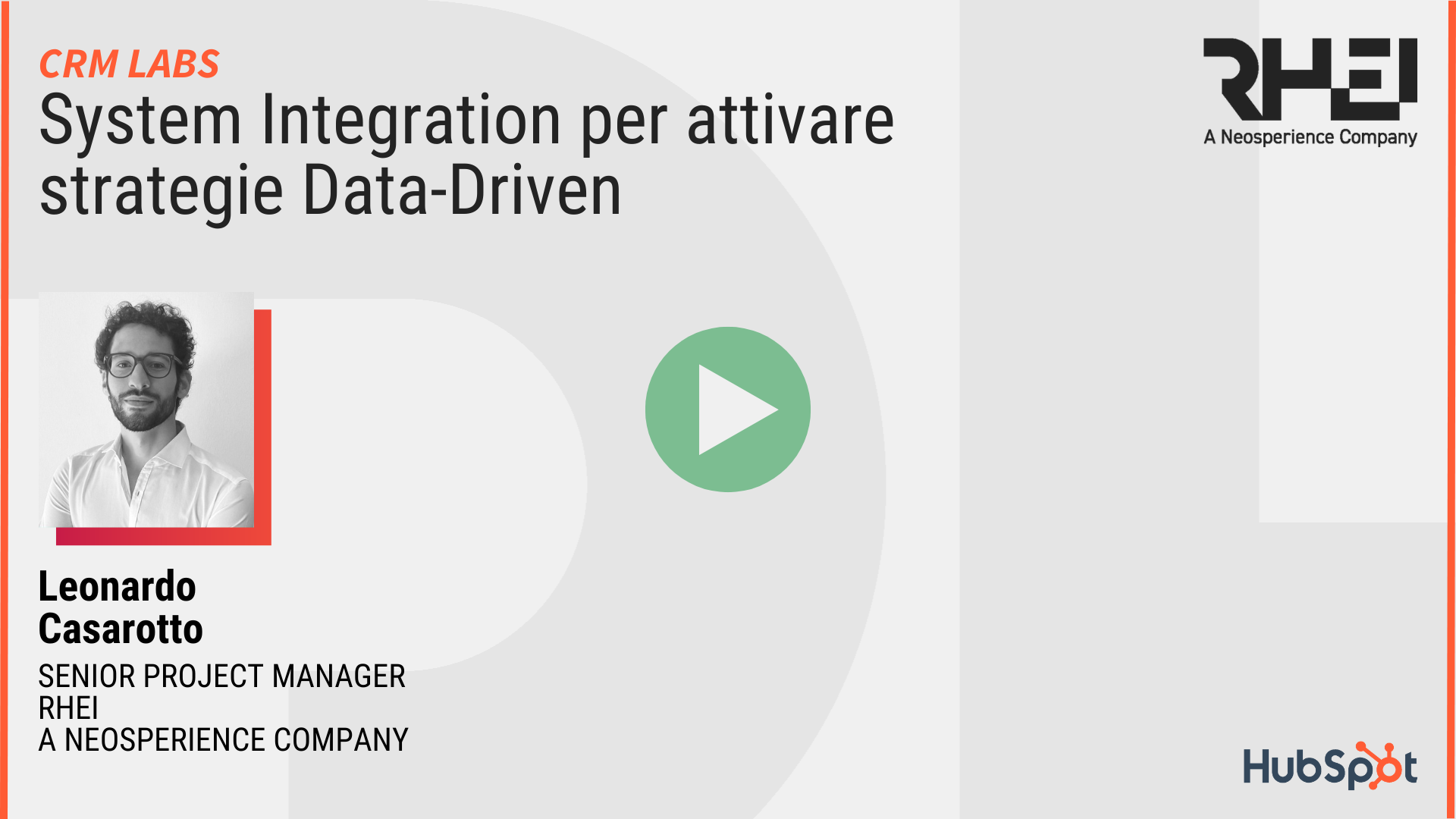 System Integration per attivare strategie Data-Driven