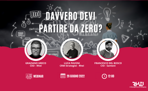 Davvero devi partire da zero?