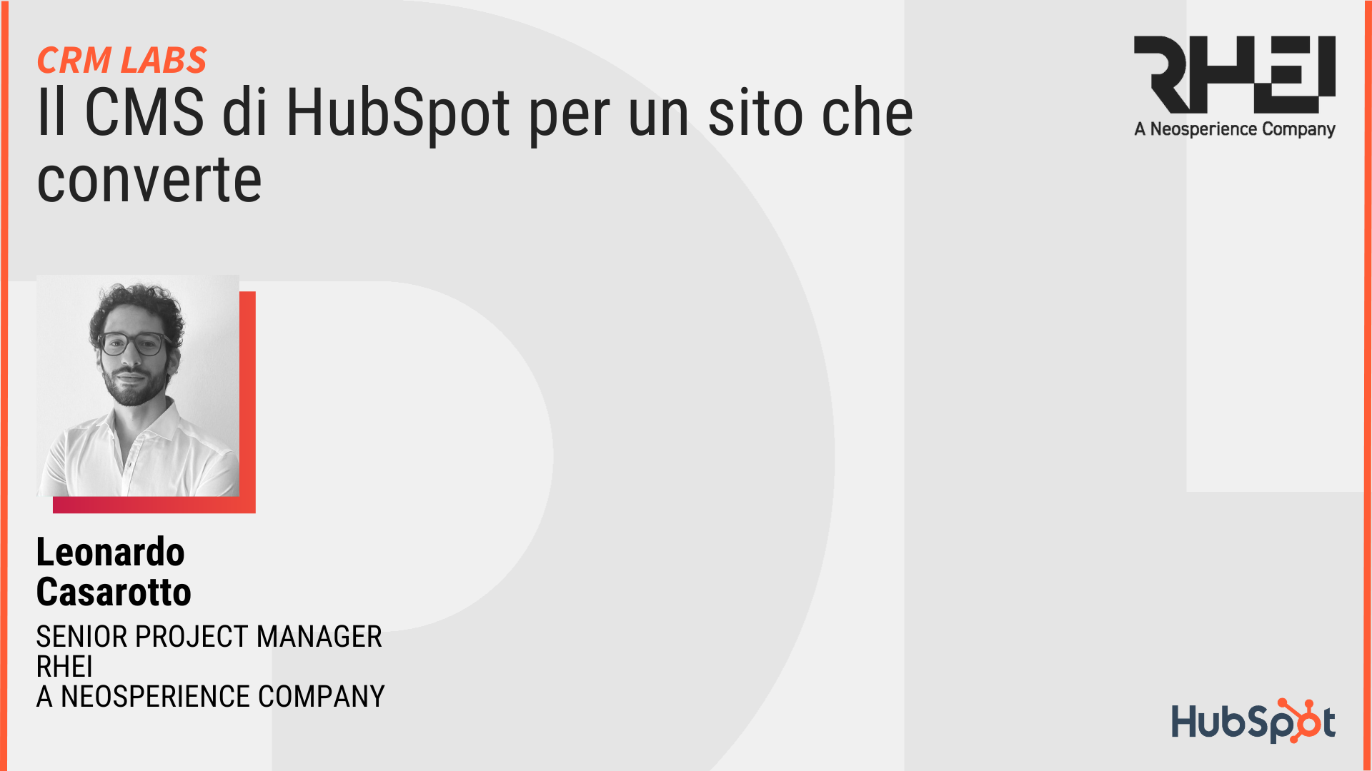 Il CMS di HubSpot per un sito che converte